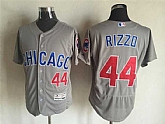 Chicago Cubs #44 Anthony Rizzo Gray 2016 Flexbase Collection Road Stitched Baseball Jersey,baseball caps,new era cap wholesale,wholesale hats